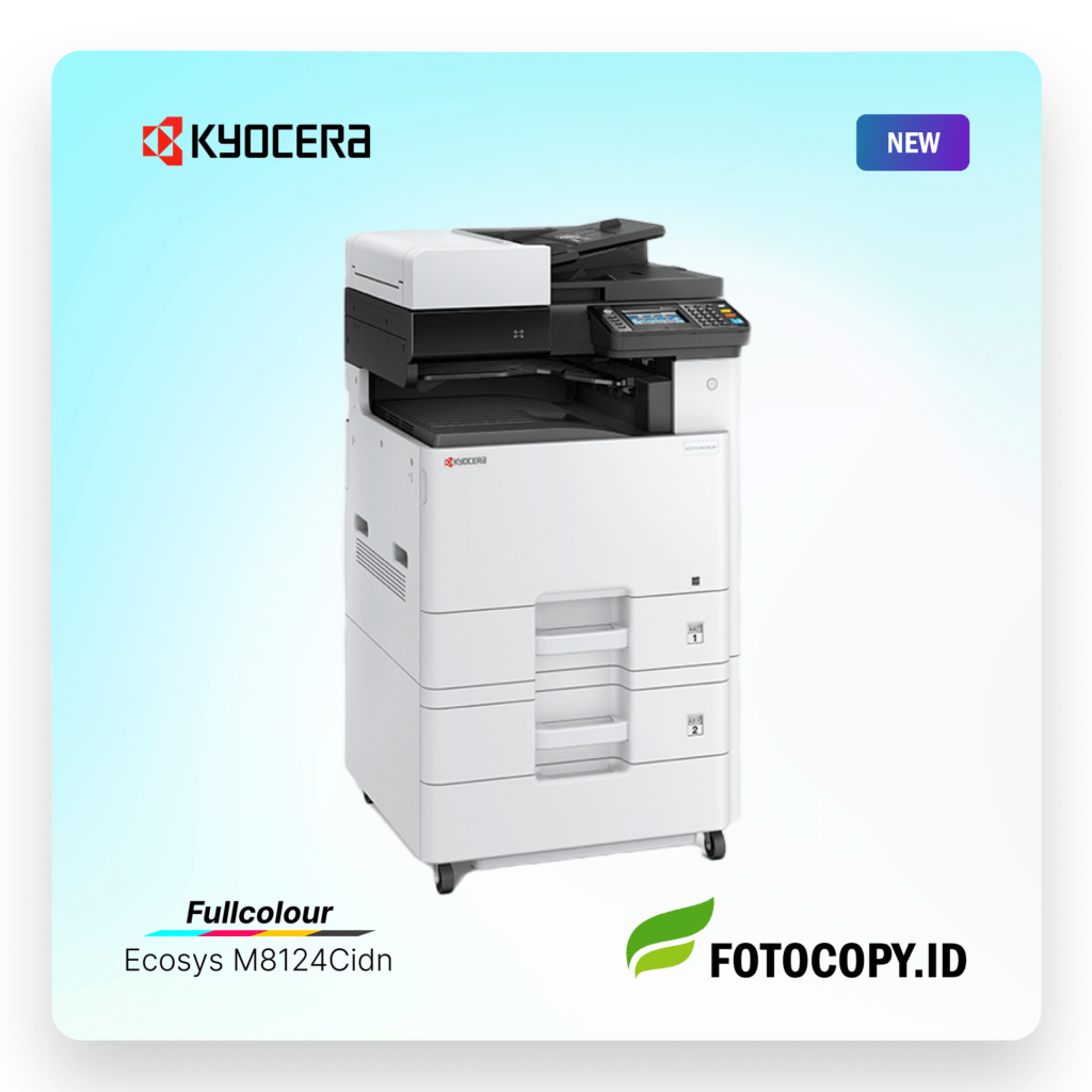 mesin fotocopy colour kyocera m8124cidn